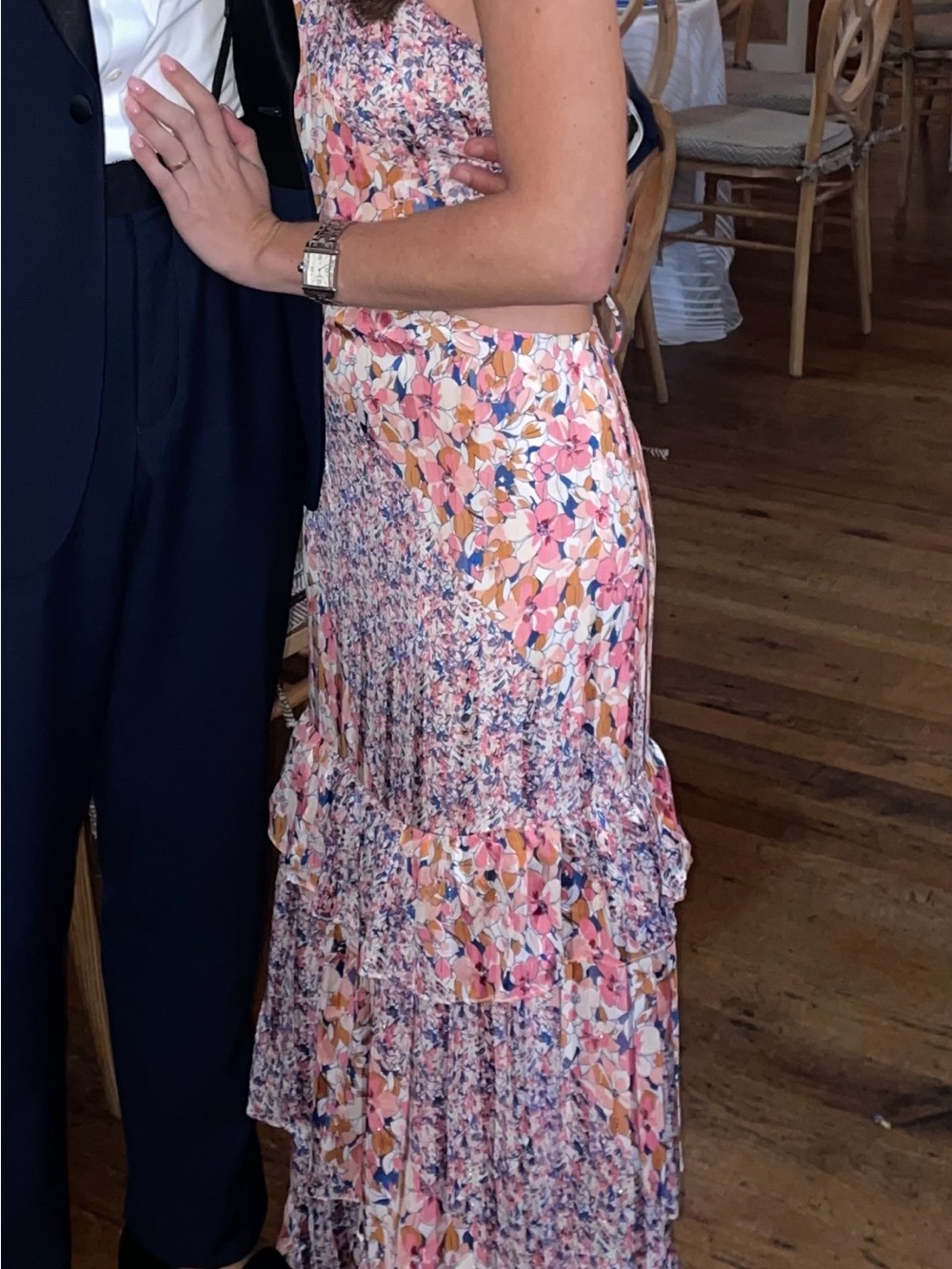 Hello Molly Pink Floral Maxi Dress